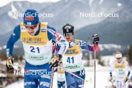 11.02.2024, Canmore, Canada (CAN): David Norris (USA) - FIS world cup cross-country, mass, Canmore (CAN). www.nordicfocus.com. © Modica/NordicFocus. Every downloaded picture is fee-liable.