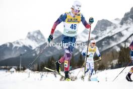11.02.2024, Canmore, Canada (CAN): Peter Wolter (USA) - FIS world cup cross-country, mass, Canmore (CAN). www.nordicfocus.com. © Modica/NordicFocus. Every downloaded picture is fee-liable.