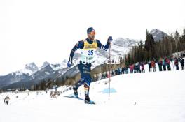 11.02.2024, Canmore, Canada (CAN): Richard Jouve (FRA) - FIS world cup cross-country, mass, Canmore (CAN). www.nordicfocus.com. © Modica/NordicFocus. Every downloaded picture is fee-liable.