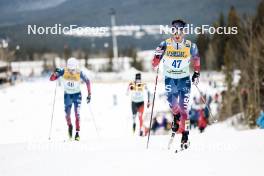 11.02.2024, Canmore, Canada (CAN): Will Koch (USA) - FIS world cup cross-country, mass, Canmore (CAN). www.nordicfocus.com. © Modica/NordicFocus. Every downloaded picture is fee-liable.