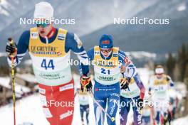 11.02.2024, Canmore, Canada (CAN): Remi Lindholm (FIN) - FIS world cup cross-country, mass, Canmore (CAN). www.nordicfocus.com. © Modica/NordicFocus. Every downloaded picture is fee-liable.