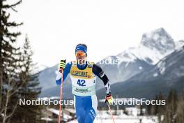 11.02.2024, Canmore, Canada (CAN): Alvar Johannes Alev (EST) - FIS world cup cross-country, mass, Canmore (CAN). www.nordicfocus.com. © Modica/NordicFocus. Every downloaded picture is fee-liable.