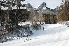 11.02.2024, Canmore, Canada (CAN): Mariah Bredal (USA), Elie-Anne Tremblay (CAN), (l-r)  - FIS world cup cross-country, mass, Canmore (CAN). www.nordicfocus.com. © Modica/NordicFocus. Every downloaded picture is fee-liable.