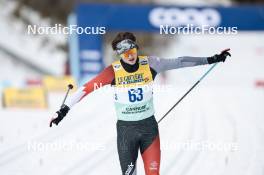 11.02.2024, Canmore, Canada (CAN): Eamon Wilson (CAN) - FIS world cup cross-country, mass, Canmore (CAN). www.nordicfocus.com. © Modica/NordicFocus. Every downloaded picture is fee-liable.