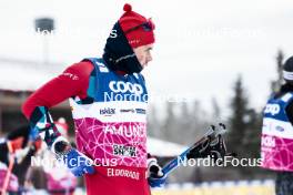 08.02.2024, Canmore, Canada (CAN): Harald Oestberg Amundsen (NOR) - FIS world cup cross-country, training, Canmore (CAN). www.nordicfocus.com. © Modica/NordicFocus. Every downloaded picture is fee-liable.