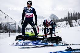 08.02.2024, Canmore, Canada (CAN): Jules Lapierre (FRA) - FIS world cup cross-country, training, Canmore (CAN). www.nordicfocus.com. © Modica/NordicFocus. Every downloaded picture is fee-liable.