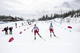 08.02.2024, Canmore, Canada (CAN): Benjamin Moser (AUT) - FIS world cup cross-country, training, Canmore (CAN). www.nordicfocus.com. © Modica/NordicFocus. Every downloaded picture is fee-liable.