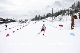 08.02.2024, Canmore, Canada (CAN): Olivia Bouffard-Nesbitt (CAN) - FIS world cup cross-country, training, Canmore (CAN). www.nordicfocus.com. © Modica/NordicFocus. Every downloaded picture is fee-liable.