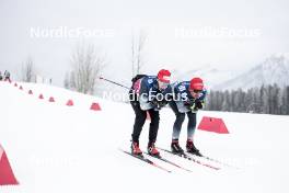 08.02.2024, Canmore, Canada (CAN): Cyril Faehndrich (SUI) - FIS world cup cross-country, training, Canmore (CAN). www.nordicfocus.com. © Modica/NordicFocus. Every downloaded picture is fee-liable.