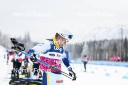 08.02.2024, Canmore, Canada (CAN): Edvin Anger (SWE) - FIS world cup cross-country, training, Canmore (CAN). www.nordicfocus.com. © Modica/NordicFocus. Every downloaded picture is fee-liable.