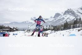 08.02.2024, Canmore, Canada (CAN): Julia Kern (USA) - FIS world cup cross-country, training, Canmore (CAN). www.nordicfocus.com. © Modica/NordicFocus. Every downloaded picture is fee-liable.