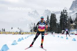 08.02.2024, Canmore, Canada (CAN): Victoria Carl (GER) - FIS world cup cross-country, training, Canmore (CAN). www.nordicfocus.com. © Modica/NordicFocus. Every downloaded picture is fee-liable.