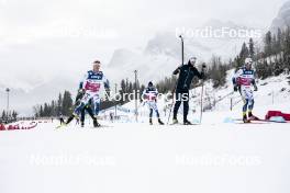08.02.2024, Canmore, Canada (CAN): Oscar Svensson (SWE), Calle Halfvarsson (SWE), (l-r)  - FIS world cup cross-country, training, Canmore (CAN). www.nordicfocus.com. © Modica/NordicFocus. Every downloaded picture is fee-liable.