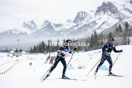 08.02.2024, Canmore, Canada (CAN): Delfine Claudel (FRA) - FIS world cup cross-country, training, Canmore (CAN). www.nordicfocus.com. © Modica/NordicFocus. Every downloaded picture is fee-liable.