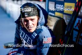 18.02.2024, Minneapolis, United States of America (USA): Gus Schumacher (USA) - FIS world cup cross-country, 10km, Minneapolis (USA). www.nordicfocus.com. © Modica/NordicFocus. Every downloaded picture is fee-liable.