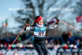18.02.2024, Minneapolis, United States of America (USA): Alina Meier (SUI) - FIS world cup cross-country, 10km, Minneapolis (USA). www.nordicfocus.com. © Modica/NordicFocus. Every downloaded picture is fee-liable.
