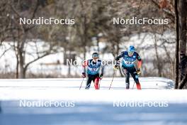 18.02.2024, Minneapolis, United States of America (USA): Felix-Olivier Moreau (CAN) - FIS world cup cross-country, 10km, Minneapolis (USA). www.nordicfocus.com. © Modica/NordicFocus. Every downloaded picture is fee-liable.