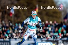 18.02.2024, Minneapolis, United States of America (USA): Maja Dahlqvist (SWE) - FIS world cup cross-country, 10km, Minneapolis (USA). www.nordicfocus.com. © Modica/NordicFocus. Every downloaded picture is fee-liable.