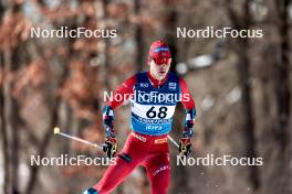 18.02.2024, Minneapolis, United States of America (USA): Simen Hegstad Krueger (NOR) - FIS world cup cross-country, 10km, Minneapolis (USA). www.nordicfocus.com. © Modica/NordicFocus. Every downloaded picture is fee-liable.