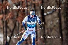 18.02.2024, Minneapolis, United States of America (USA): Johan Haeggstroem (SWE) - FIS world cup cross-country, 10km, Minneapolis (USA). www.nordicfocus.com. © Modica/NordicFocus. Every downloaded picture is fee-liable.