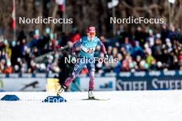 18.02.2024, Minneapolis, United States of America (USA): Novie Mccabe (USA) - FIS world cup cross-country, 10km, Minneapolis (USA). www.nordicfocus.com. © Modica/NordicFocus. Every downloaded picture is fee-liable.