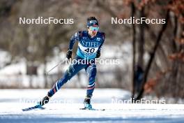 18.02.2024, Minneapolis, United States of America (USA): Jules Lapierre (FRA) - FIS world cup cross-country, 10km, Minneapolis (USA). www.nordicfocus.com. © Modica/NordicFocus. Every downloaded picture is fee-liable.