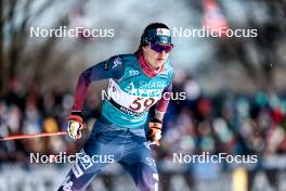 18.02.2024, Minneapolis, United States of America (USA): Haley Brewster (USA) - FIS world cup cross-country, 10km, Minneapolis (USA). www.nordicfocus.com. © Modica/NordicFocus. Every downloaded picture is fee-liable.