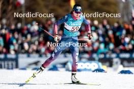 18.02.2024, Minneapolis, United States of America (USA): Haley Brewster (USA) - FIS world cup cross-country, 10km, Minneapolis (USA). www.nordicfocus.com. © Modica/NordicFocus. Every downloaded picture is fee-liable.