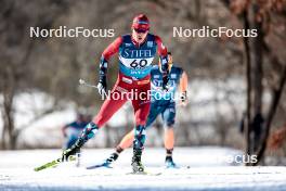18.02.2024, Minneapolis, United States of America (USA): Erik Valnes (NOR) - FIS world cup cross-country, 10km, Minneapolis (USA). www.nordicfocus.com. © Modica/NordicFocus. Every downloaded picture is fee-liable.