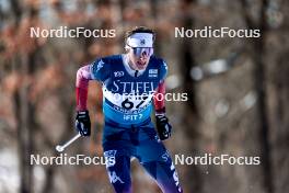 18.02.2024, Minneapolis, United States of America (USA): Reid Goble (USA) - FIS world cup cross-country, 10km, Minneapolis (USA). www.nordicfocus.com. © Modica/NordicFocus. Every downloaded picture is fee-liable.