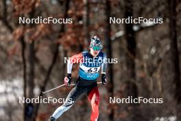 18.02.2024, Minneapolis, United States of America (USA): Luke Allan (CAN) - FIS world cup cross-country, 10km, Minneapolis (USA). www.nordicfocus.com. © Modica/NordicFocus. Every downloaded picture is fee-liable.