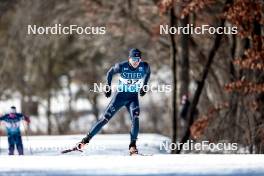 18.02.2024, Minneapolis, United States of America (USA): Elia Barp (ITA) - FIS world cup cross-country, 10km, Minneapolis (USA). www.nordicfocus.com. © Modica/NordicFocus. Every downloaded picture is fee-liable.