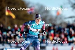 18.02.2024, Minneapolis, United States of America (USA): Julia Kern (USA) - FIS world cup cross-country, 10km, Minneapolis (USA). www.nordicfocus.com. © Modica/NordicFocus. Every downloaded picture is fee-liable.