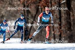 18.02.2024, Minneapolis, United States of America (USA): Julian Smith (CAN) - FIS world cup cross-country, 10km, Minneapolis (USA). www.nordicfocus.com. © Modica/NordicFocus. Every downloaded picture is fee-liable.