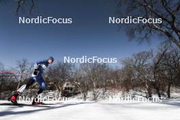 18.02.2024, Minneapolis, United States of America (USA): Christopher Kalev (EST) - FIS world cup cross-country, 10km, Minneapolis (USA). www.nordicfocus.com. © Modica/NordicFocus. Every downloaded picture is fee-liable.