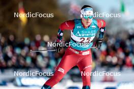 18.02.2024, Minneapolis, United States of America (USA): Lotta Udnes Weng (NOR) - FIS world cup cross-country, 10km, Minneapolis (USA). www.nordicfocus.com. © Modica/NordicFocus. Every downloaded picture is fee-liable.