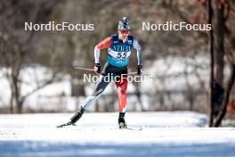18.02.2024, Minneapolis, United States of America (USA): Thomas Stephen (CAN) - FIS world cup cross-country, 10km, Minneapolis (USA). www.nordicfocus.com. © Modica/NordicFocus. Every downloaded picture is fee-liable.