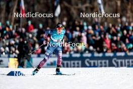 18.02.2024, Minneapolis, United States of America (USA): Sydney Palmer-Leger (USA) - FIS world cup cross-country, 10km, Minneapolis (USA). www.nordicfocus.com. © Modica/NordicFocus. Every downloaded picture is fee-liable.