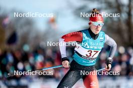 18.02.2024, Minneapolis, United States of America (USA): Anna Parent (CAN) - FIS world cup cross-country, 10km, Minneapolis (USA). www.nordicfocus.com. © Modica/NordicFocus. Every downloaded picture is fee-liable.