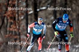18.02.2024, Minneapolis, United States of America (USA): Felix-Olivier Moreau (CAN) - FIS world cup cross-country, 10km, Minneapolis (USA). www.nordicfocus.com. © Modica/NordicFocus. Every downloaded picture is fee-liable.