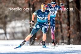 18.02.2024, Minneapolis, United States of America (USA): Andrew Musgrave (GBR) - FIS world cup cross-country, 10km, Minneapolis (USA). www.nordicfocus.com. © Modica/NordicFocus. Every downloaded picture is fee-liable.