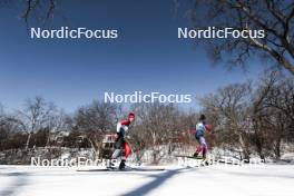 18.02.2024, Minneapolis, United States of America (USA): Pierre Grall-Johnson (CAN) - FIS world cup cross-country, 10km, Minneapolis (USA). www.nordicfocus.com. © Modica/NordicFocus. Every downloaded picture is fee-liable.