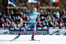 18.02.2024, Minneapolis, United States of America (USA): Samantha Smith (USA) - FIS world cup cross-country, 10km, Minneapolis (USA). www.nordicfocus.com. © Modica/NordicFocus. Every downloaded picture is fee-liable.