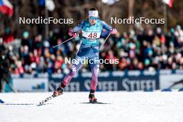 18.02.2024, Minneapolis, United States of America (USA): Rosie Brennan (USA) - FIS world cup cross-country, 10km, Minneapolis (USA). www.nordicfocus.com. © Modica/NordicFocus. Every downloaded picture is fee-liable.
