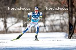 18.02.2024, Minneapolis, United States of America (USA): Jens Burman (SWE) - FIS world cup cross-country, 10km, Minneapolis (USA). www.nordicfocus.com. © Modica/NordicFocus. Every downloaded picture is fee-liable.