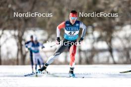18.02.2024, Minneapolis, United States of America (USA): Pierre Grall-Johnson (CAN) - FIS world cup cross-country, 10km, Minneapolis (USA). www.nordicfocus.com. © Modica/NordicFocus. Every downloaded picture is fee-liable.