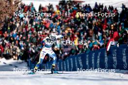 17.02.2024, Minneapolis, United States of America (USA): Maja Dahlqvist (SWE) - FIS world cup cross-country, individual sprint, Minneapolis (USA). www.nordicfocus.com. © Modica/NordicFocus. Every downloaded picture is fee-liable.