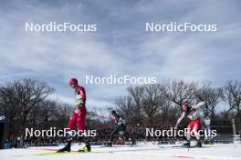 17.02.2024, Minneapolis, United States of America (USA): Even Northug (NOR), Simone Dapra (ITA), (l-r)  - FIS world cup cross-country, individual sprint, Minneapolis (USA). www.nordicfocus.com. © Modica/NordicFocus. Every downloaded picture is fee-liable.