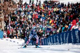 17.02.2024, Minneapolis, United States of America (USA): Sydney Palmer-Leger (USA) - FIS world cup cross-country, individual sprint, Minneapolis (USA). www.nordicfocus.com. © Modica/NordicFocus. Every downloaded picture is fee-liable.