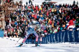17.02.2024, Minneapolis, United States of America (USA): Michaela Keller-Miller (USA) - FIS world cup cross-country, individual sprint, Minneapolis (USA). www.nordicfocus.com. © Modica/NordicFocus. Every downloaded picture is fee-liable.